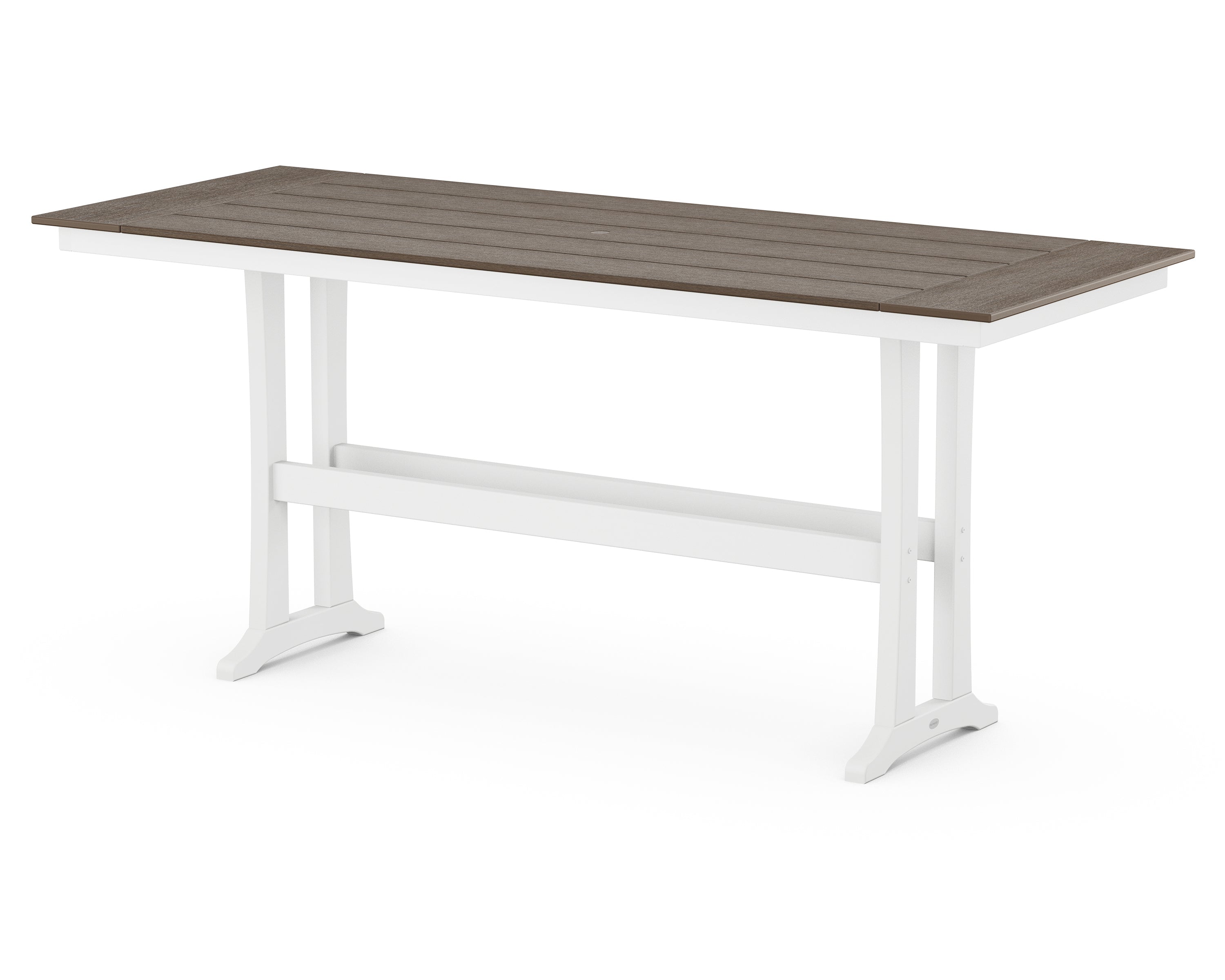 Polywood: Farmhouse Trestle 38 x 96 Bar Table - Image 26