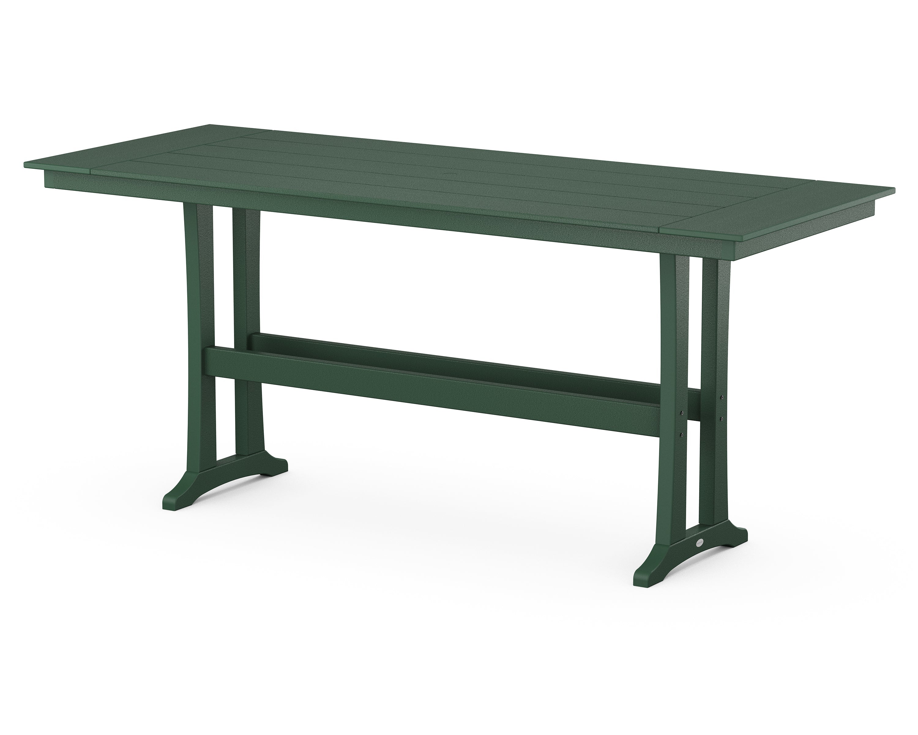 Polywood: Farmhouse Trestle 38 x 96 Bar Table - Image 11