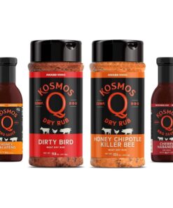 Baby Back Ribs Bundle - Gourmet Rubs W/Sweet & Spicy BBQ Sauces - Grilling Spice & Sauce Kit for Tender. Mouthwatering Ribs