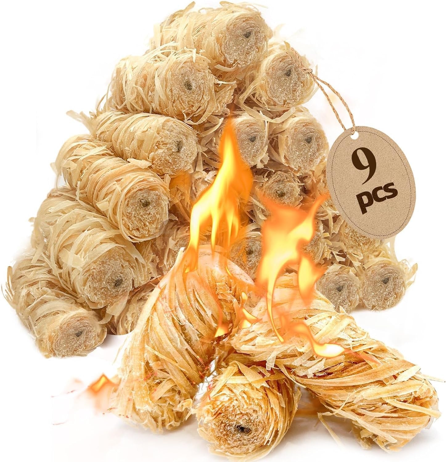 BRIAN & DANY Charcoal Chimney Starter Set for BBQ. Rapid Chimney Starter for Charcoal Grill with Heat Resistant Gloves and Blower. Large-Capacity Design 7.09 X 7.09 X 10.63 - Image 6