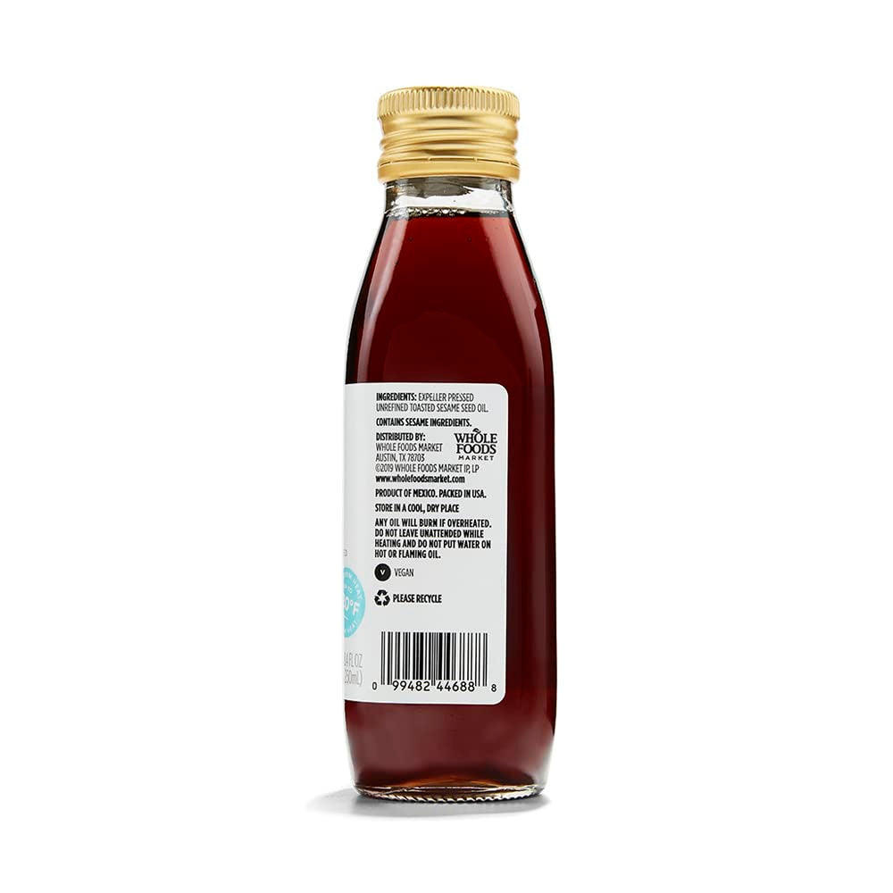 365 by Whole Foods Market. Toasted Sesame Seed Oil. 8.4 Fl Oz - Image 3