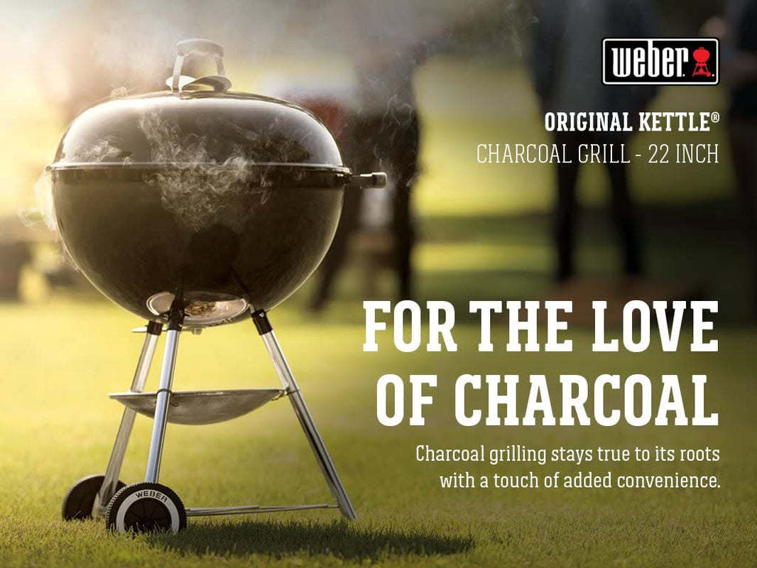 Weber Original Kettle 22-Inch Charcoal Grill - Image 2