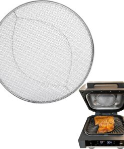 Stainless Steel Spatter Shield for Ninja Fg551 Foodi Smart XL Grill. Ninja XL Grill Accessories. Air Fryer Replacement Parts for Ninja 6 in 1 Smart Xl Indoor Grill