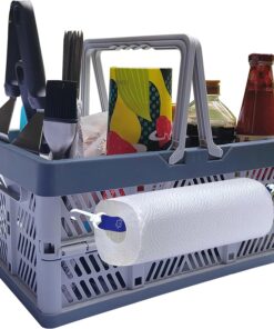 BBQ Sauce&Tools Storage Basket It More Convenient for You to Carry Barbecue Sauce Tools Outdoors. on the Beach. and on Barbecues. and It Is Easier to Store Barbecue Sauce Tools.