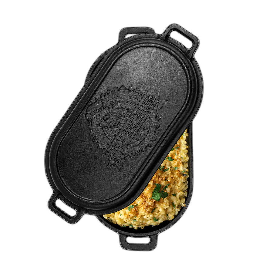 6-QT Cast Iron Roaster with Lid - Image 2