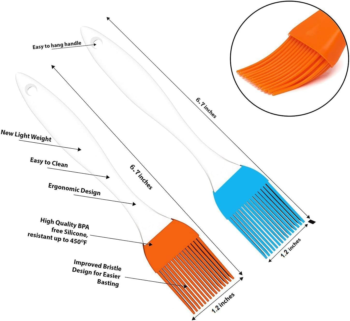 YRYM HT Grill Mats for Outdoor Grill -Set of 5 Nonstick BBQ Grill Mat 15.75 X 13. Reusable & Heavy Duty under Grill Mat. Easy to Clean. Works for Gas. Charcoal. Electric Grill - Image 2