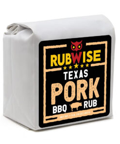 Texas Style Pork BBQ Rub by Rubwise | Meat BBQ Rubs and Spices for Smoking and Grilling | Dry Rubs | Pork Rib Rub Seasoning | Great on Pork Shoulder. Ribs. Tenderloin. Chops. Pork Butt (No MSG) (1Lb)