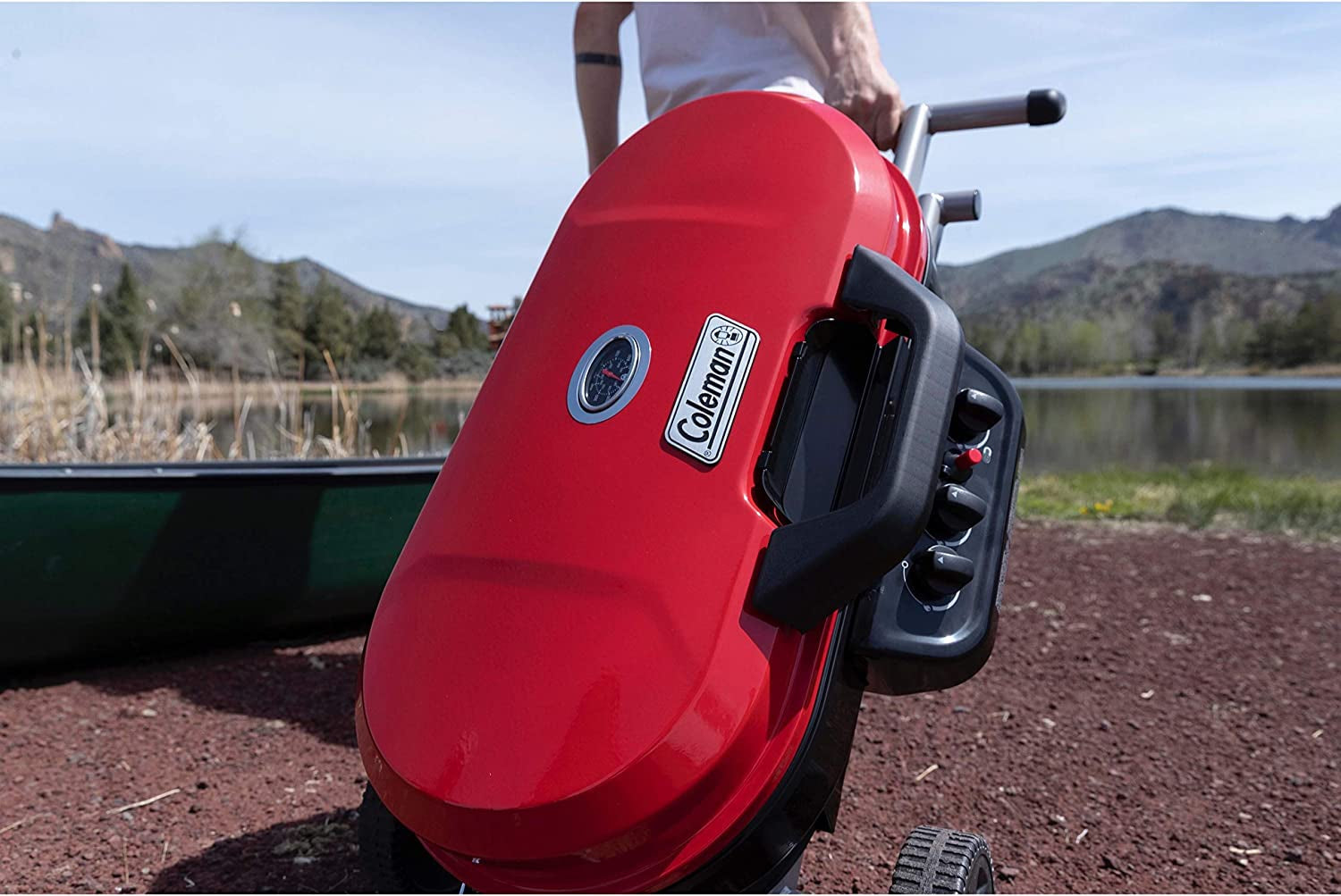 Coleman Roadtrip 285 Portable Stand-Up Propane Grill. Gas Grill with 3 Adjustable Burners & Instastart Push-Button Ignition; Great for Camping. Tailgating. BBQ. Parties. Backyard. Patio & More - Image 7