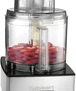 Food Processor 14-Cup Vegetable Chopper for Mincing. Dicing. Shredding. Puree & Kneading Dough. Stainless Steel. DFP-14BCNY