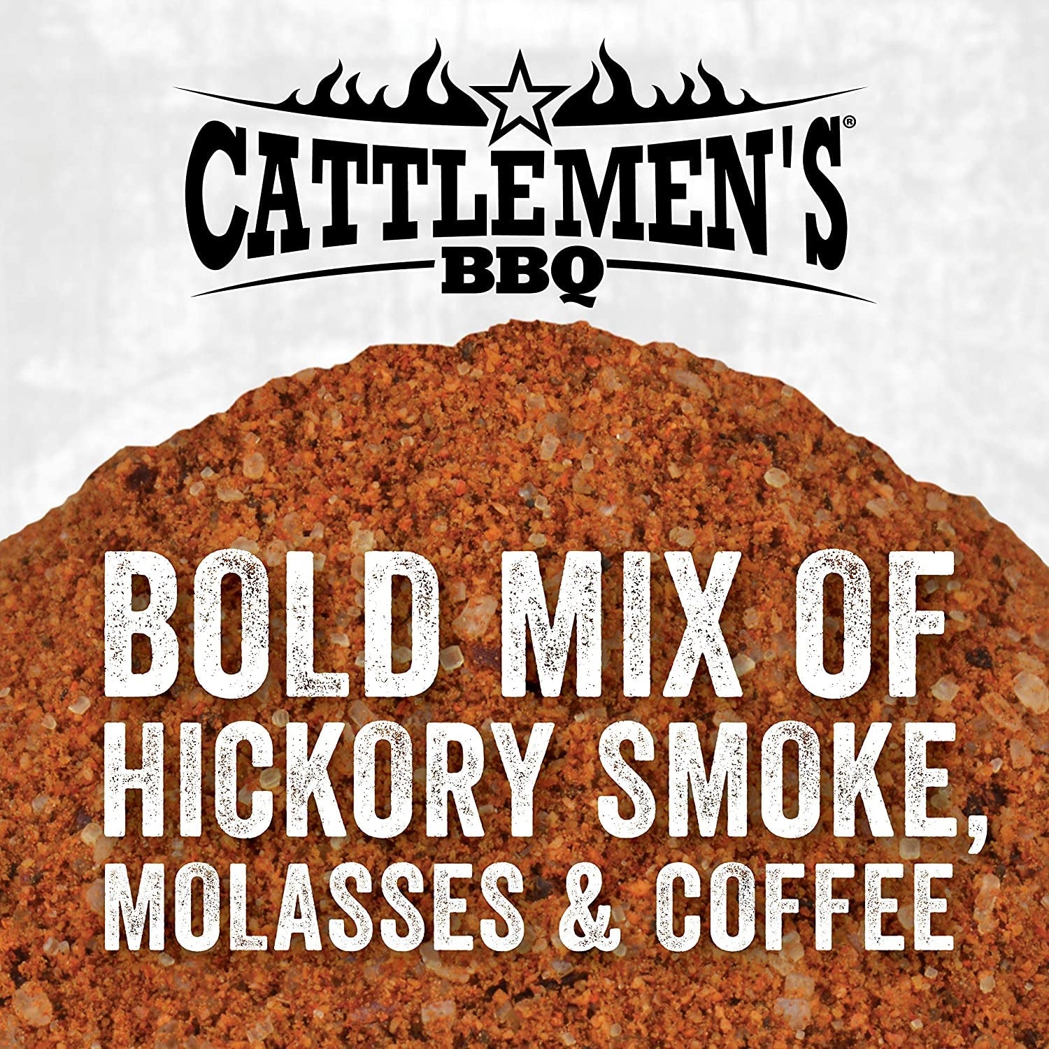 Cattlemen'S Cowboy Rub. 27.25 Oz - One 27.25 Ounce Container of Cowboy BBQ Rub with Hickory Smoke. Molasses and Coffee Flavor. Perfect for Brisket. Chicken or Beef - Image 2