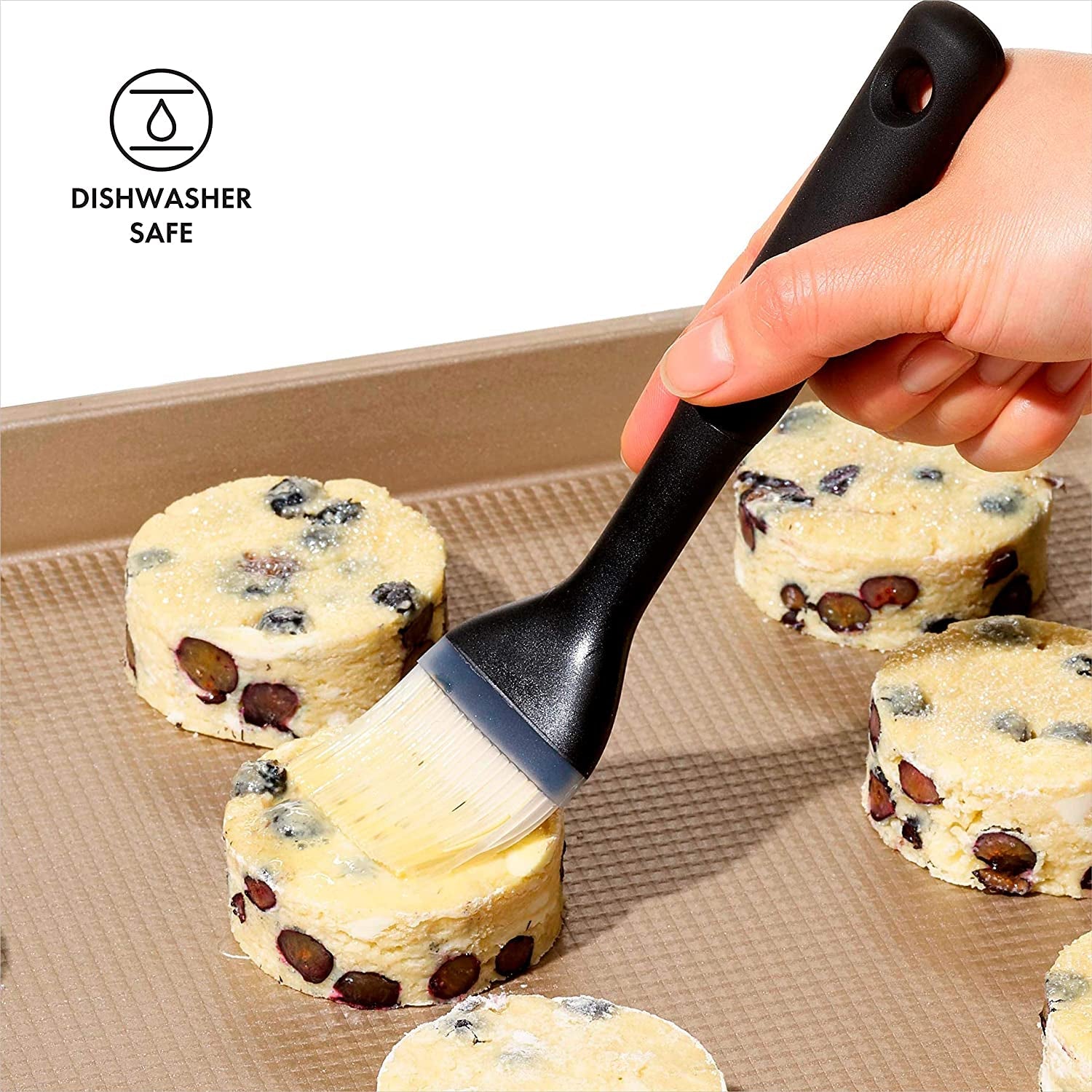 OXO Good Grips Silicone Basting & Pastry Brush - Small - Image 5