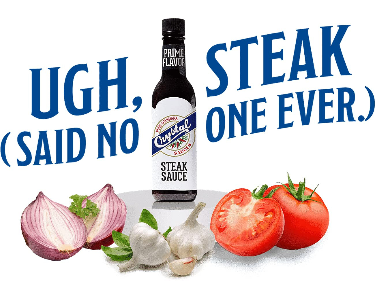 Crystal Louisiana'S Steak Sauce. 10 Ounce. Compliments Steak. Chicken. Pork. Grilled. Baked or Fried. Zesty & Smoky - Image 2