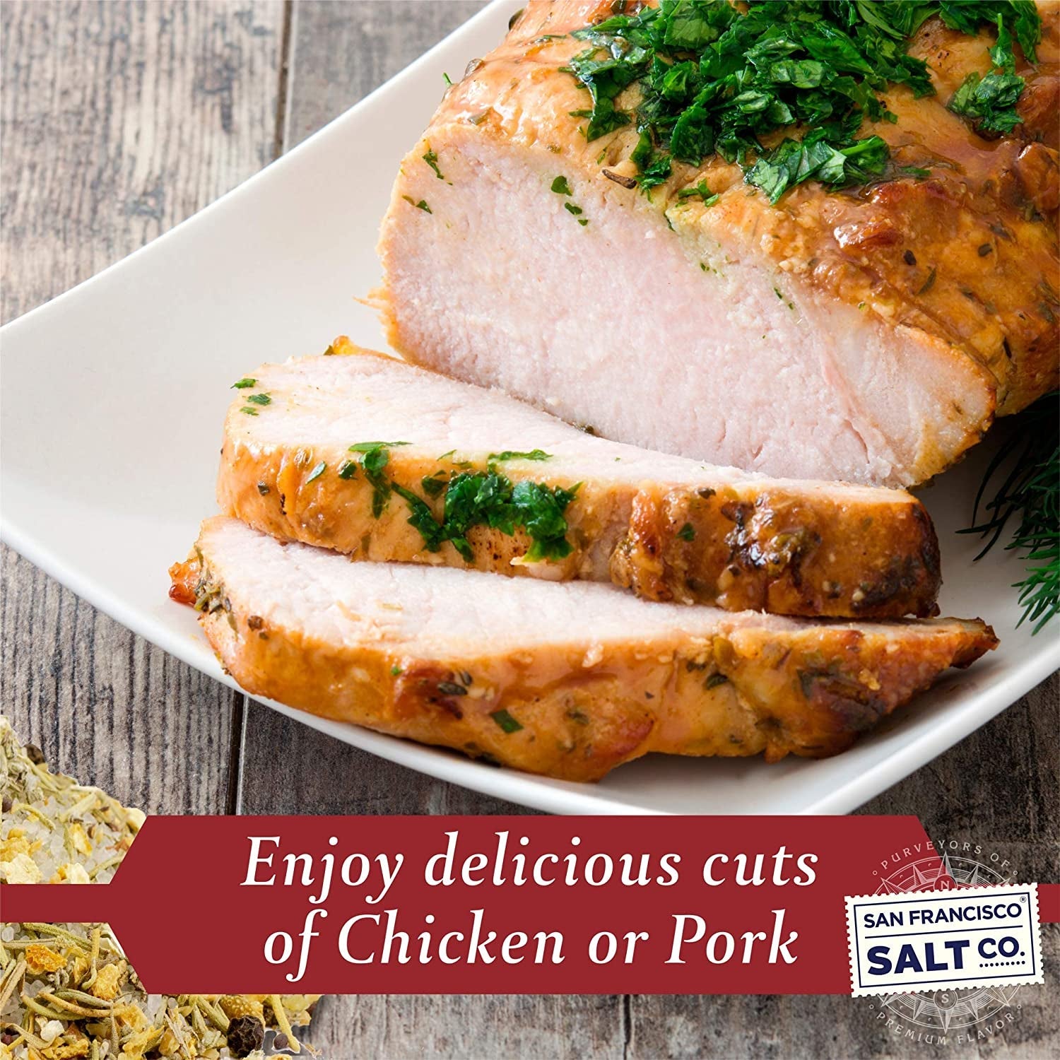 Organic Turkey Brine Kit - 16 Oz. Apple Sage with Brine Bag by San Francisco Salt Company - Image 5