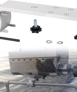 58182 Stow N' Go Grill Rail Mount Bracket. Compatible with Any Kuma Grill and RV Boat Camping Inside/Outboard 7/8 to 1-1/4 round or 1-1/4 Square Horizontal Railings