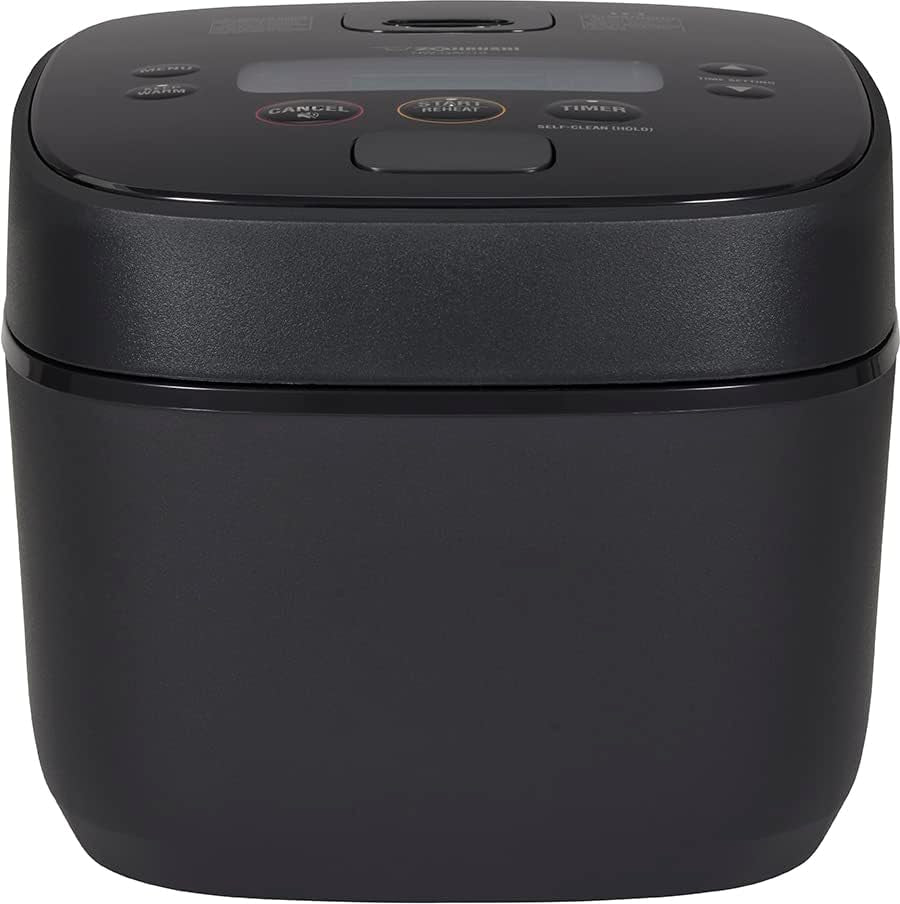 Zojirushi NW-QAC10 5.5-Cup Capacity Flat-Top Induction Cooker and Warmer with Custom Cooking Pan. Double Non-Stick Coating for Easy Clean-Up (Black) - Image 2