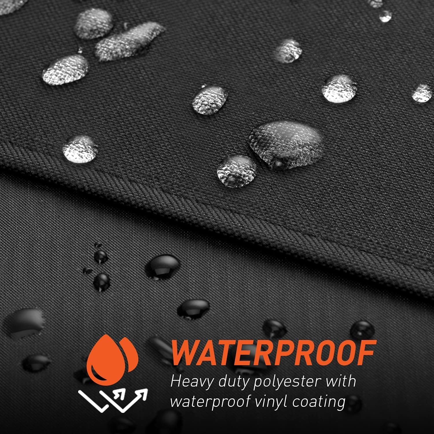 Arcedo BBQ Grill Cover 55 Inch. Waterproof Grill Cover for Outdoor Grill. Rip-Proof. Fade Resistant Barbecue Gas Grill Cover for Weber. Char Broil. Nexgrill Etc.. All Weather Resistant - Image 6