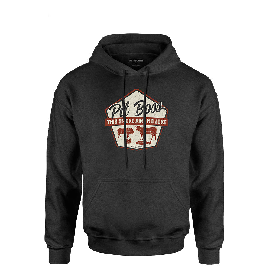Masters of Smoke Hoody - Charcoal Heather