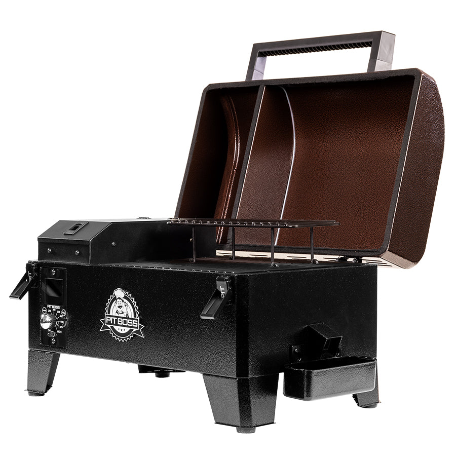 Portable Tabletop Wood Pellet Grill - PB150PPS. Mahogany - Image 2