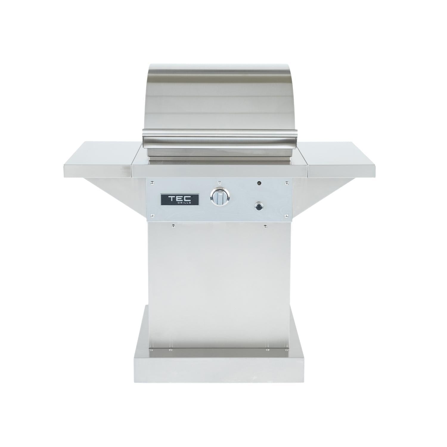TEC Grills: 26 Sterling Patio On Stainless Pedestal With Side Shelves (46)