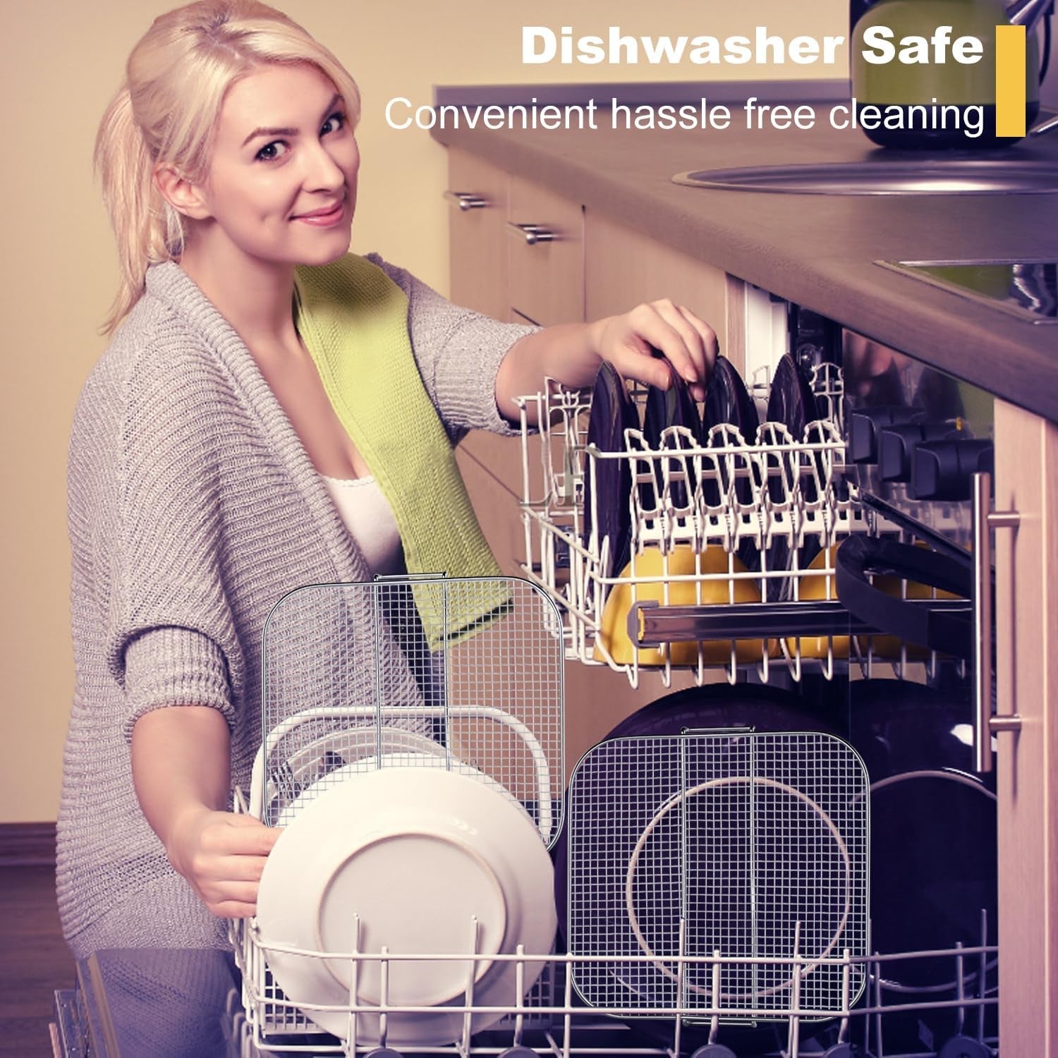 Dehydrator Rack Stainless Steel Stand Accessories Compatible with Instant Vortex plus 6 Quart Air Fryer. Ninja Foodie Grill. Chefman 8 Quart Air Fryer. 4 Layers - Image 6