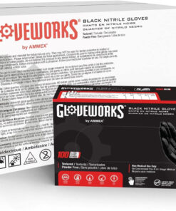 Industrial Black Nitrile Gloves