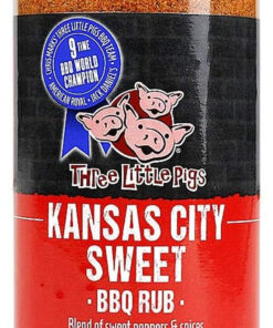 Three Little Pigs Kansas City Sweet Rub 6.5 Ounce