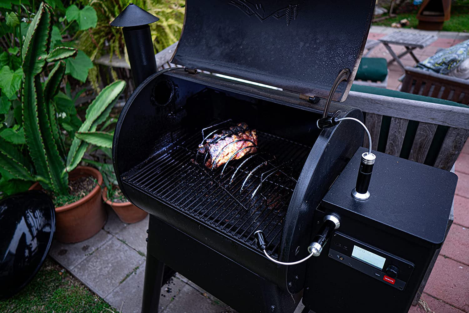 | Magnetic LED Grill Lights – Pack of 2 | Heat Resistant Aluminum | High Powered Magnetic Base | Flexible Gooseneck | Cordless Battery Powered | Camping & Travel Lights | Grill Accessory - Image 2