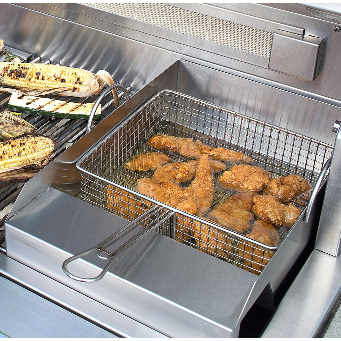 Alfresco: Grill Mounted Steamer/Fryer - Image 3