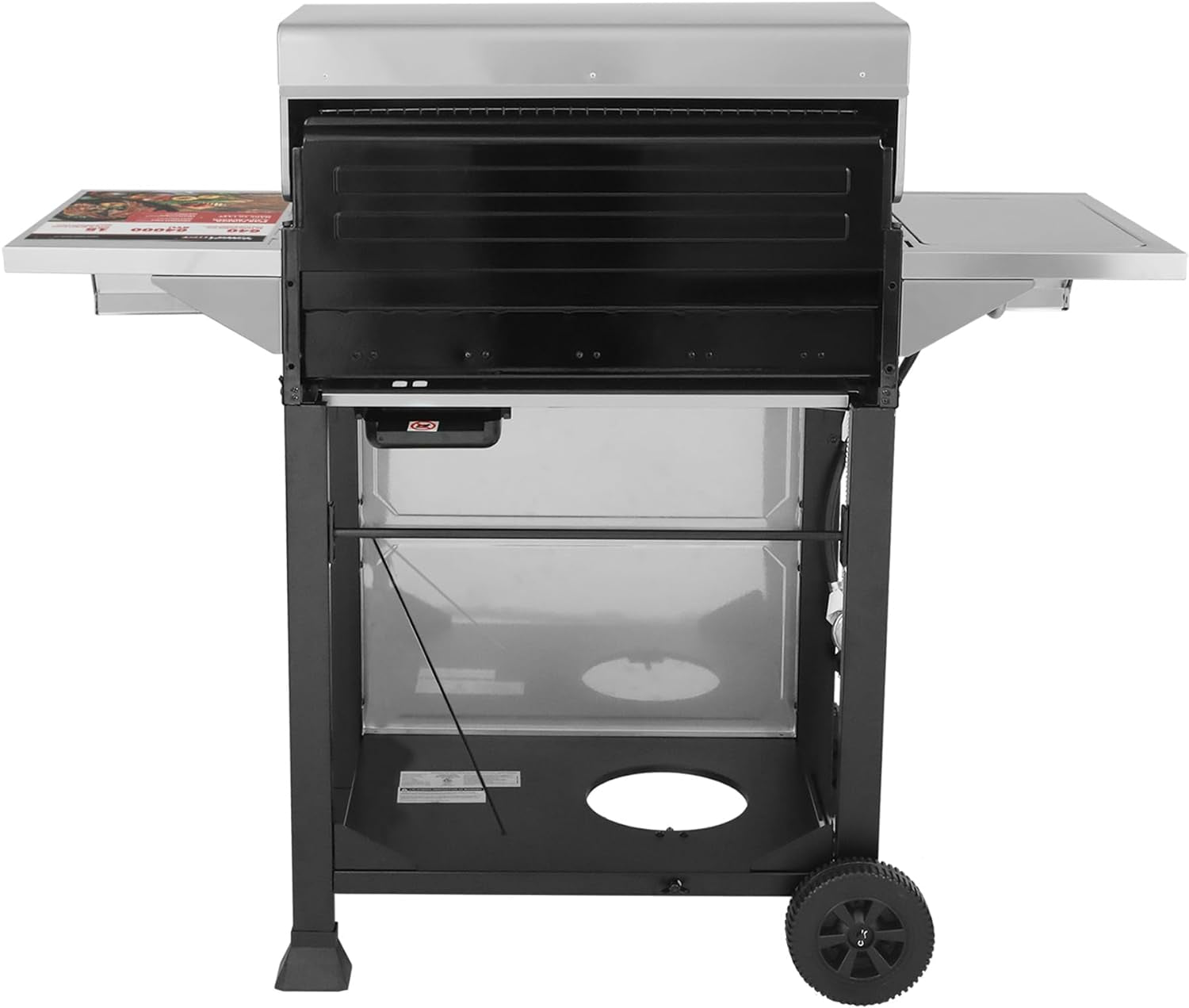 GA5401T 5-Burner BBQ Propane Grill with Sear Burner and Side Burner. Stainless Steel Barbecue Gas Grill for Outdoor Patio Garden Picnic Backyard Cooking. 64.000 BTU. Silver - Image 3