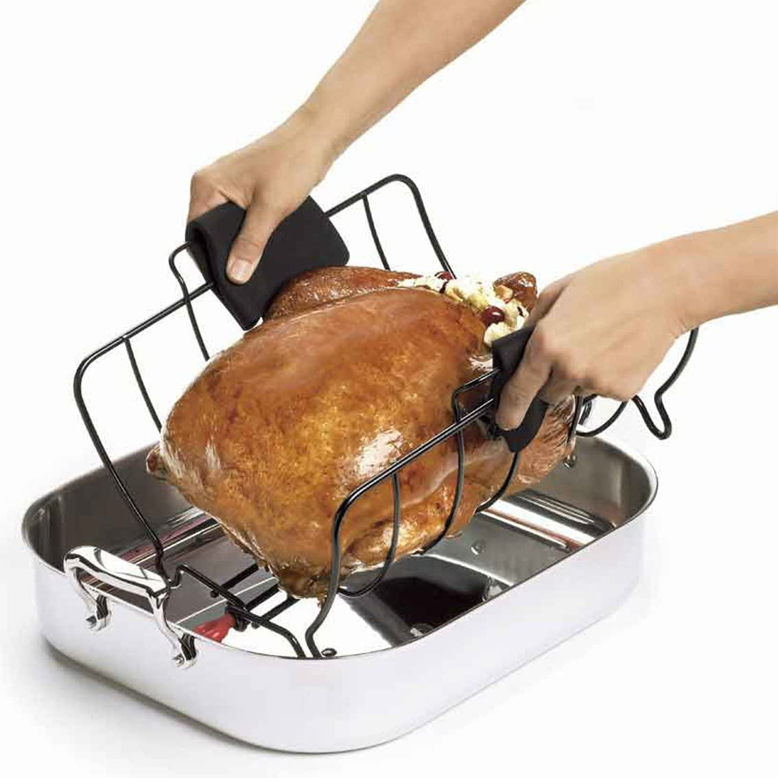 Cuisipro 746780 Roasting Rack. 16 IN. Stainless Steel - Image 3