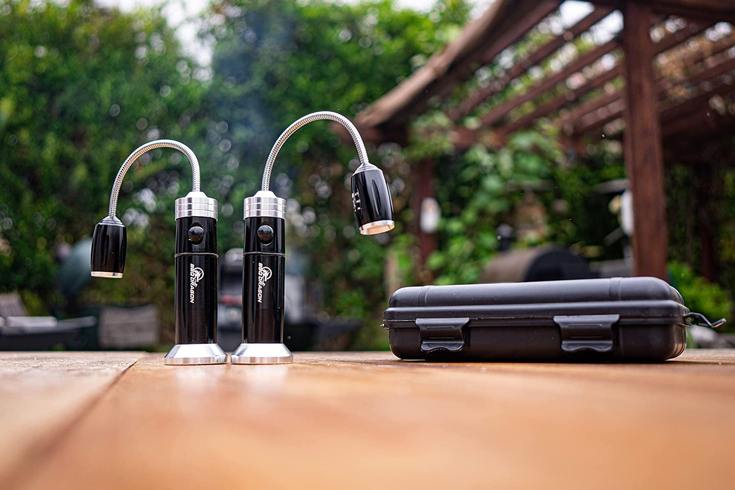 | Magnetic LED Grill Lights – Pack of 2 | Heat Resistant Aluminum | High Powered Magnetic Base | Flexible Gooseneck | Cordless Battery Powered | Camping & Travel Lights | Grill Accessory - Image 5