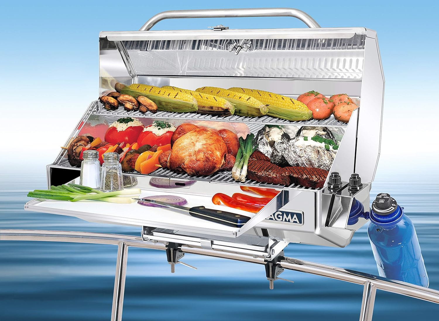 Products. Monterey II Classic Gourmet Series Gas Grill. A10-1225-2. Multi. One Size - Image 4