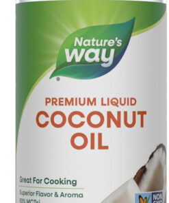 Nature'S Way Liquid Coconut Oil. Superior Flavor and Aroma. Hexane Free. Stays Liquid. Non-Gmo Project Verified. 10 Fl Oz (Packaging May Vary)