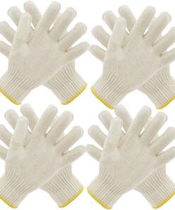 4 Pairs Oven Gloves with Fingers.Heat Resistant Gloves for Cooking.Grill Gloves.Bbq Gloves.Heat Resistant Gloves for Sublimation for Men/Women