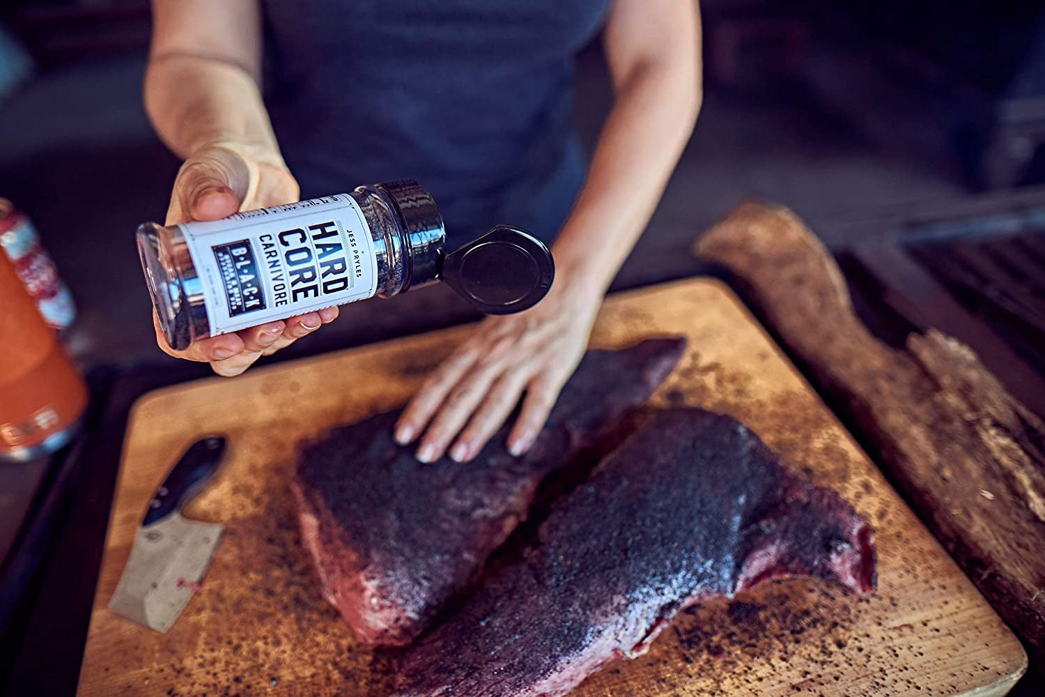 Hardcore Carnivore Black: Charcoal Seasoning for Steak. Beef and BBQ (Large Shaker) - Image 5