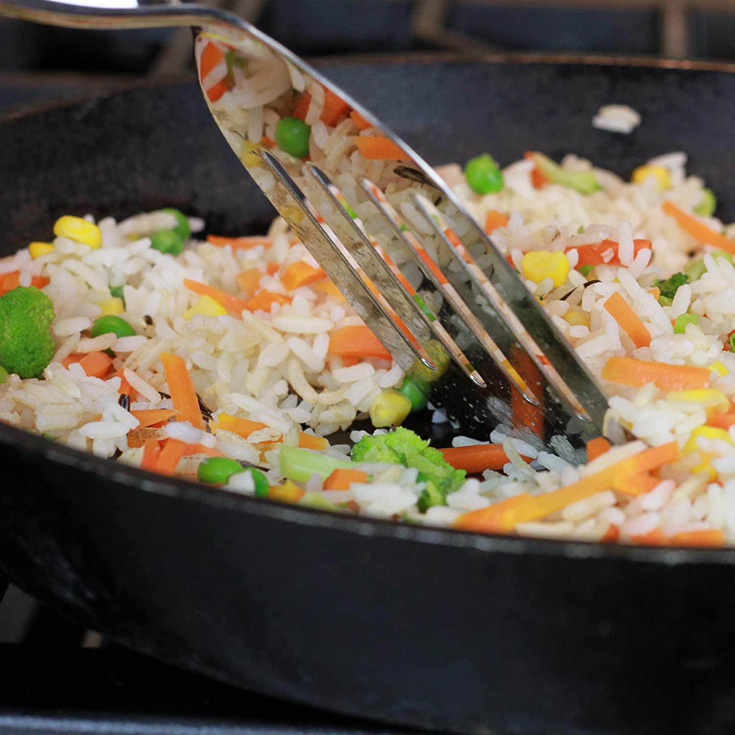 Chef Craft Heavy Duty Turner/Spatula. 13.5 Inch. Stainless Steel - Image 3