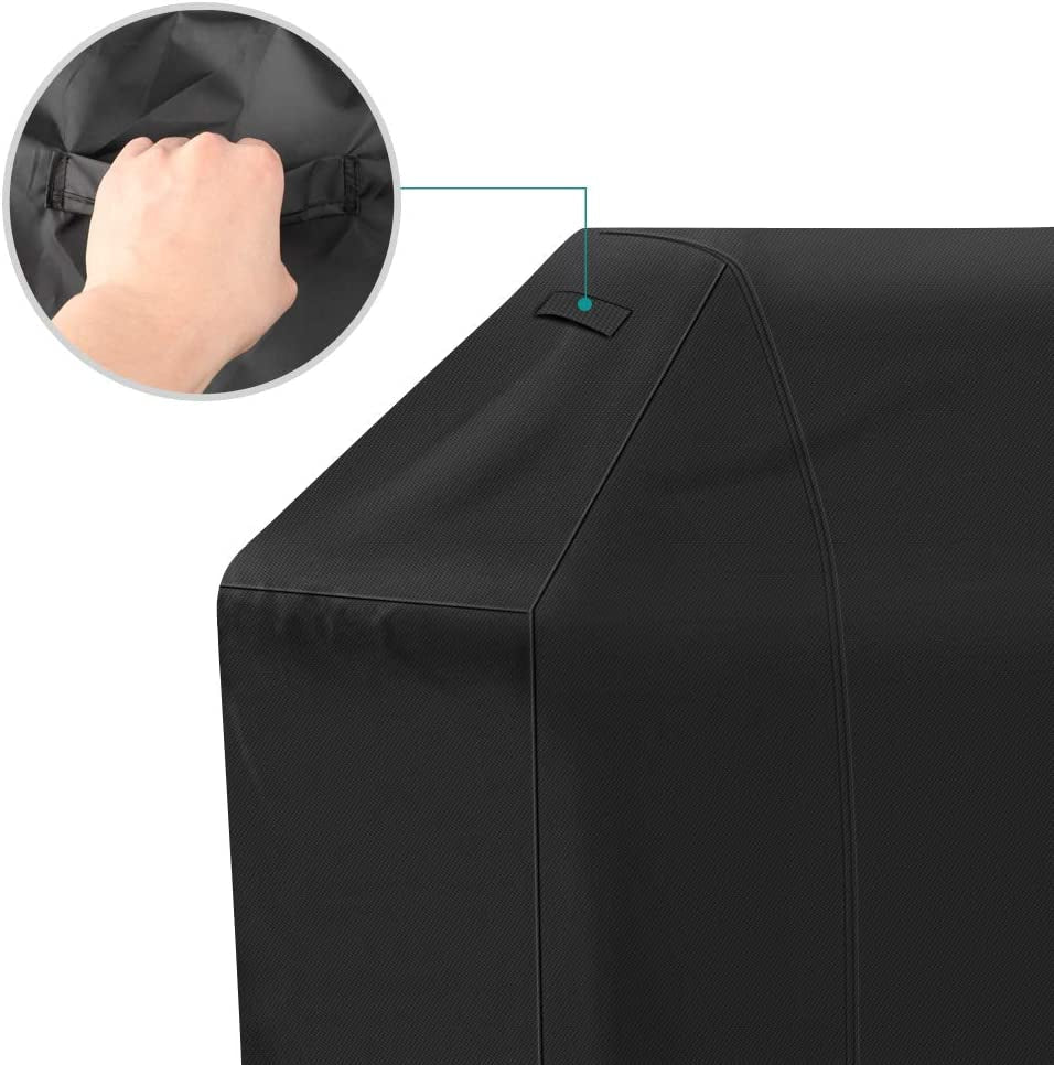 Grill Cover 58 Inch. Icover Waterproof BBQ Gas Grill Cover. Polyester Easy On/Off. Dustproof Fade Resistant for Weber Char-Broil Nexgrill and More Grills - Image 6