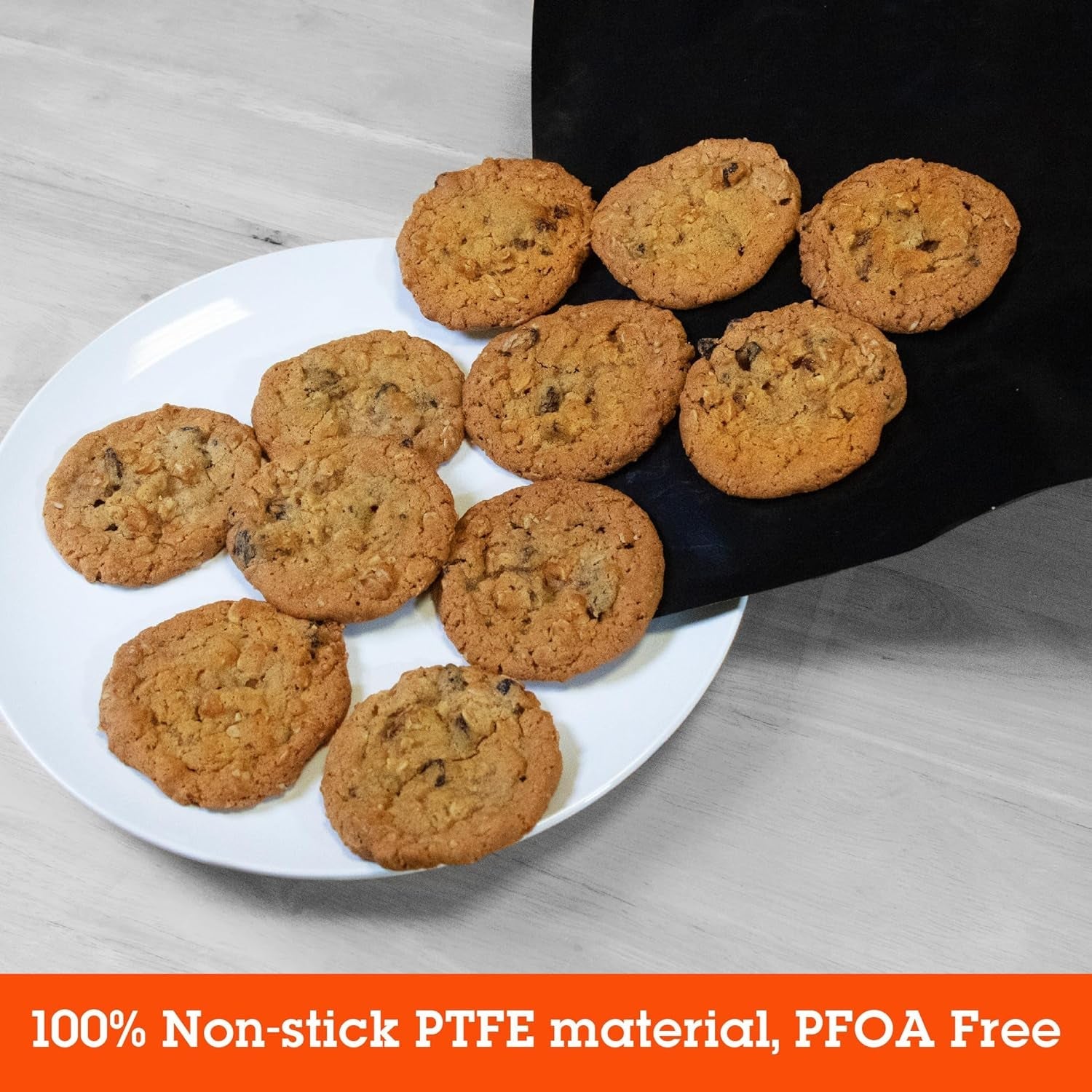 Grilling Mat 2 Pack (13.25X18)- Heavy Duty 100% Non-Stick Reusable BBQ Grilling Sheet & Pan Liner - Use in Outdoor Barbecue Grill & Indoor Oven - Heat Safe up to 500° F - Great Gift for Father'S Day - Image 3