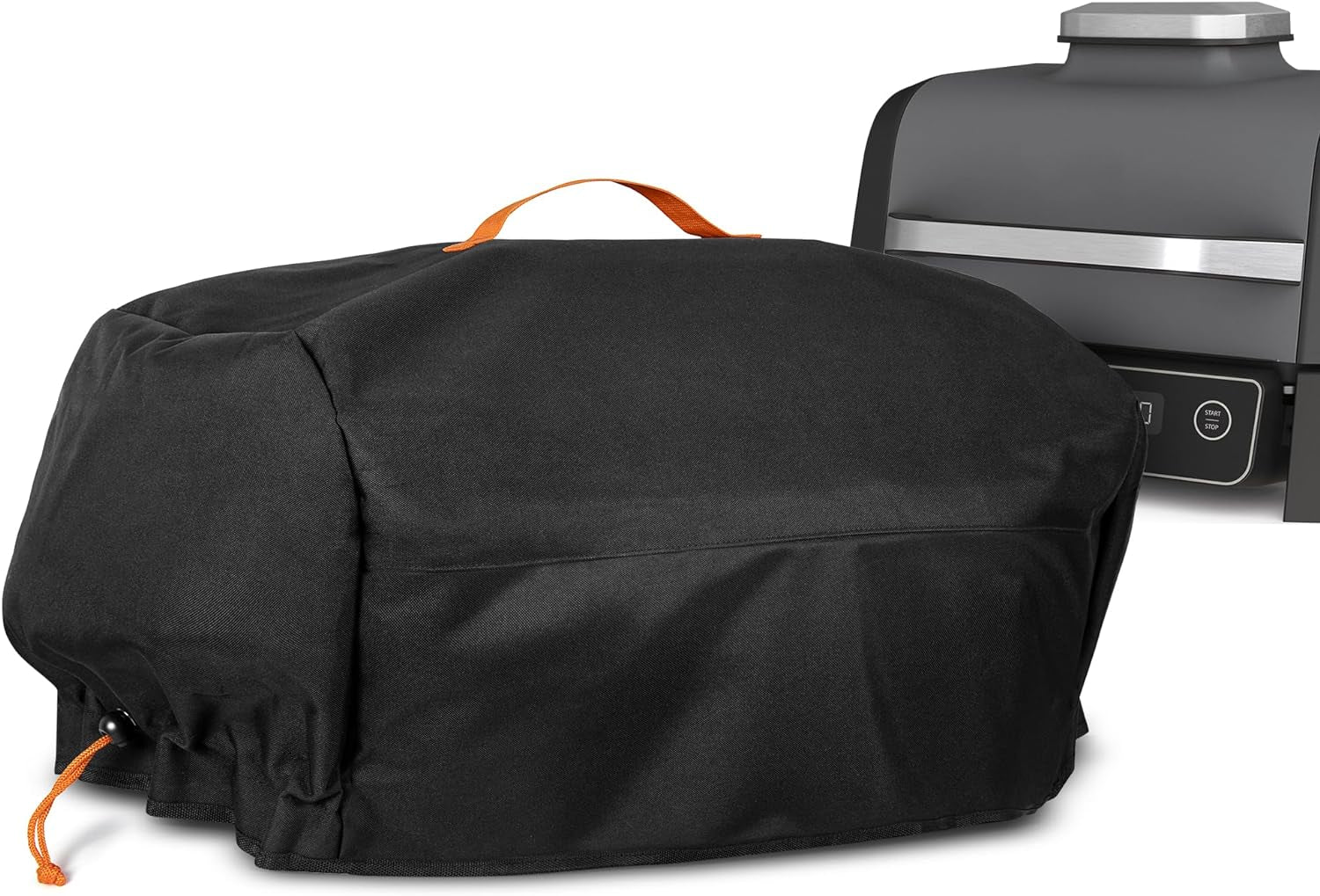 Grill Cover Compatible with Ninja OG701 OG751 Woodfire Grill. BBQ Grill Accessories Bag with Handle & Inner Pocket. Compatible with Ninja OG700 Series Outdoor 7-In-1 Grill Smoker. Cover Only