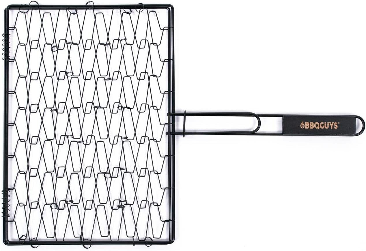 BBQGUYS Signature Non-Stick Flexible Grilling Basket - BBQ-FGB