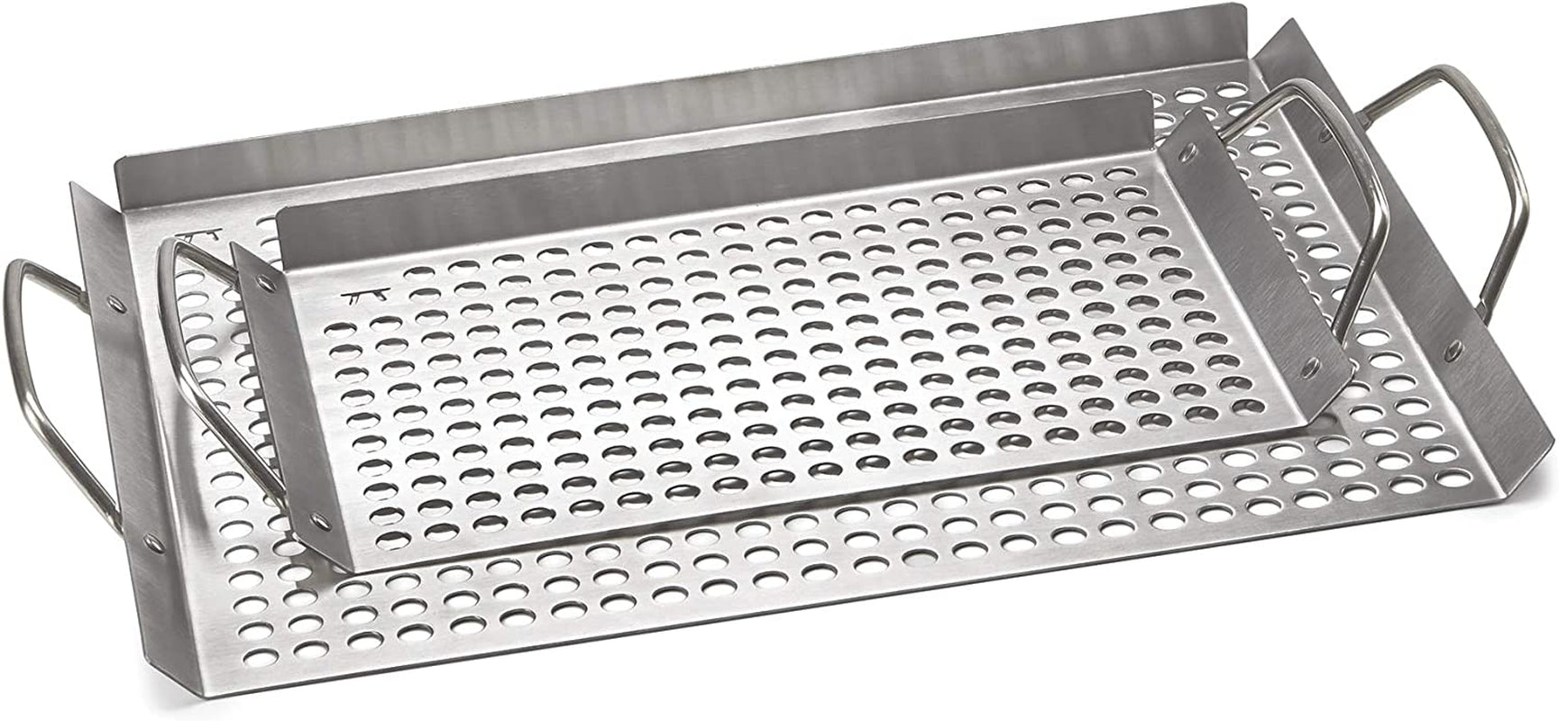 76630 Stainless Steel Grill Topper Grid. Set of 2. 11X7 and 11X17 - Image 7