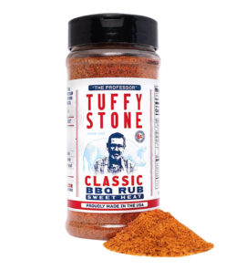 Tuffy Stone Classic BBQ Rub | 6X World Barbecue Grand Champion | Savory Rib Rub | Brisket Rub | Smoky BBQ Seasoning | 10 Oz Shaker