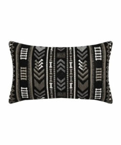 Elaine Smith Essence Ebony Lumbar Pillow - CLEARANCE
