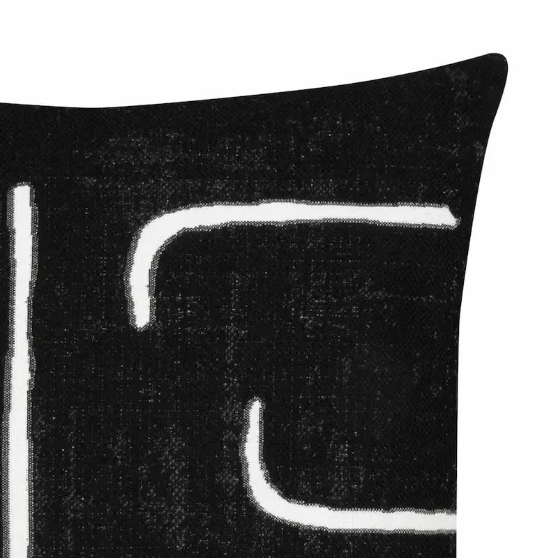 Elaine Smith Instinct Ebony 20 Square Pillow - Image 2