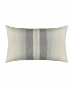 Elaine Smith Ombre Grigio Lumbar Pillow