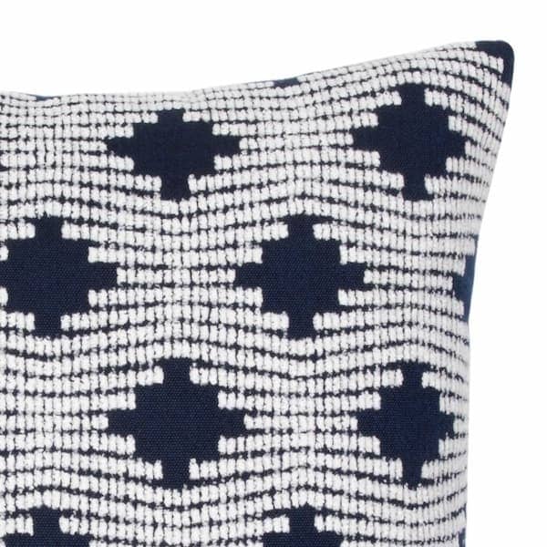 Elaine Smith Pizzazz Indigo 20 Square Pillow - Image 2