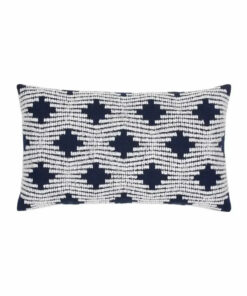 Elaine Smith Pizzazz Indigo Lumbar Pillow