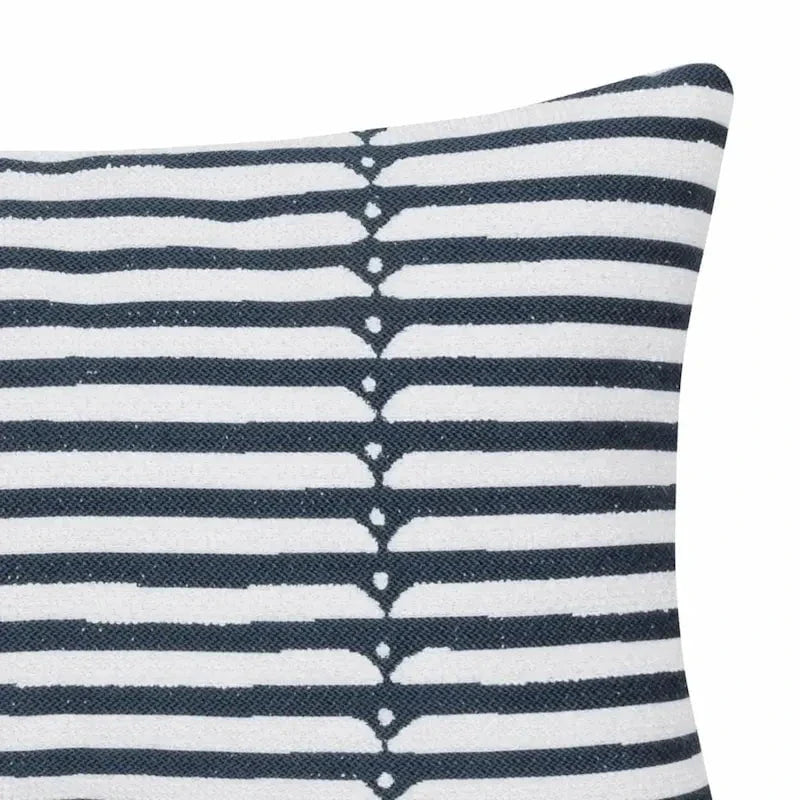 Elaine Smith Sincerity Denim Lumbar Pillow - Image 2