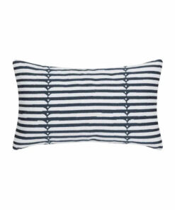 Elaine Smith Sincerity Denim Lumbar Pillow