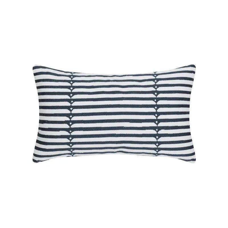 Elaine Smith Sincerity Denim Lumbar Pillow